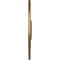 Ekena Millwork Sunflower Ceiling Medallion (Fits Canopies up to 5 5/8"), 29 1/2"OD x 3 5/8"ID x 1 5/8"P, Pale Gold CM29SFPAS - alternate 3